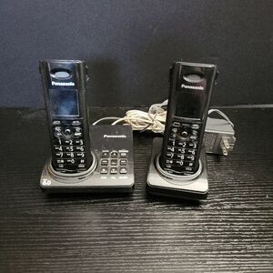 Panasonic Cordless Phone System Black‎ DECT 6.0 Digital Answering Expandable